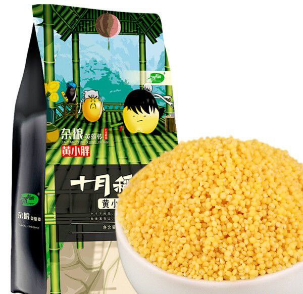 十月稻田 黄小米 （ 月子米 小米粥 杂粮 真空装 粥米伴侣 大米搭档）