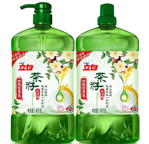 立白 茶籽洗洁精双瓶省心装